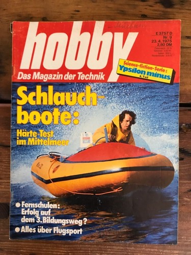 Hobby 1975 das - 9/1975, magazin