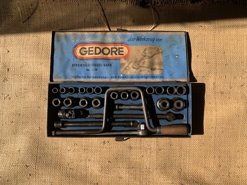 Vintage orgi gedore d19 - ,