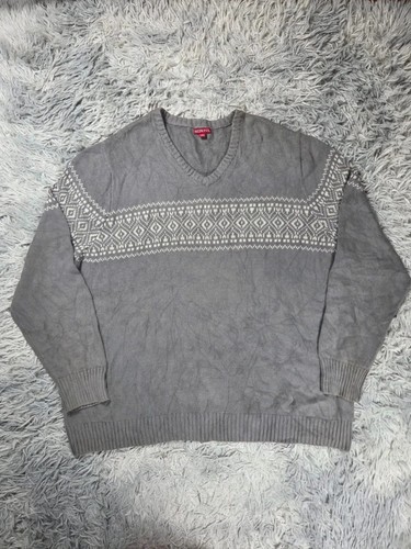 Merona retro pullover hellgrau - merona,