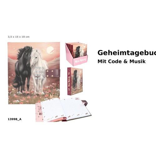Miss melody tagebuch mit - tagebuch,