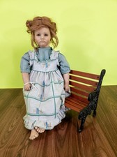 Künstlerpuppe Anette Himstedt Käthe 70cm Vinyl Puppe Sammler Krankenschwester