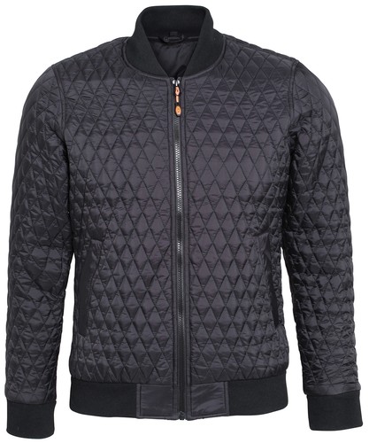 Quilted flight jacket - flight, herren