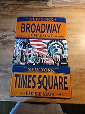 New York Blechschild Deko Partyraum