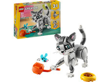 LEGO Creator 31163 Graue Katze Bausatz, Mehrfarbig NEU + OVP