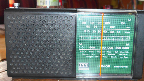 Vintage transistorradio itt - transistorradio,