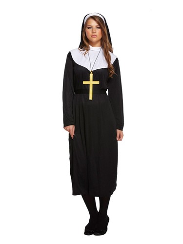 Damen nonne gewohnheit kostüm - damen,