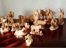 15 Krippenfiguren- Set  aus