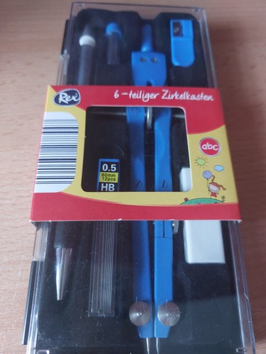 Rex teiliger zirkel - rex, 6-teiliger