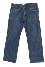 Joop Robbie Herren Jeans Hose W34 L30 34/30 dunkelblau stonewashed gerade Denim