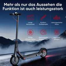 350w elektroroller 10 8ah - elektroroller, 8.5"