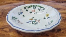 Faïcienerie de Gien France „Oiseaux de Paradis" Müsli-Schale Cereal Bowl 16 cm