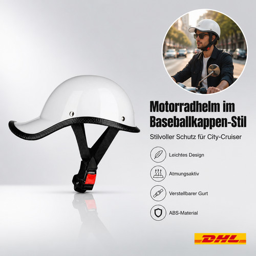 Motorrad retro helm unisex - retro,