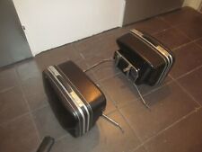 gebrauchte Oldtimer Yamaha Kofferset mit Halterung guter Zustand ohne Schlüssel 