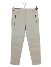 MARC CAIN SPORTS Stoffhose Damen Hose Gr. DE 36 wollweiß Casual-Look