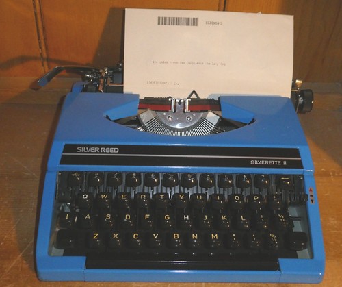 Vintage schreibmaschine silver - vintage,
