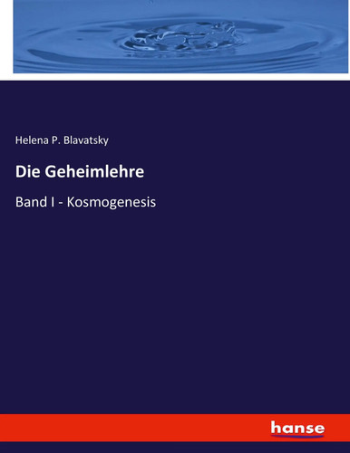 Die geheimlehre helena p - |,