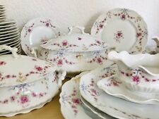 Antik Porzellan Tafelservice Jugendstil ~1900 Esservice Carl Tielsch Schlesien