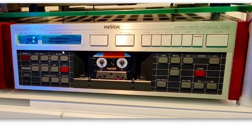 Revox 215 seitenteile - b,