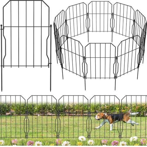 Gartenzaun metall hund - metall,