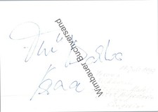 Original Autogramm Verona