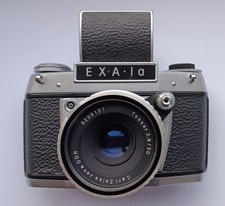 Kamera -EXA 1 a- Spiegelreflex, Analog, Lichtschacht mit Tasche