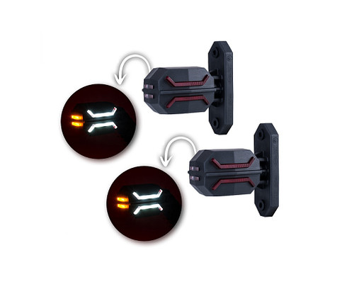 Led umrissleuchte - 2x,