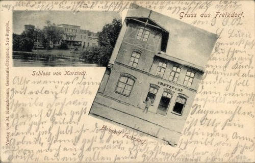 Fretzdorf wittstock dosse - ak,