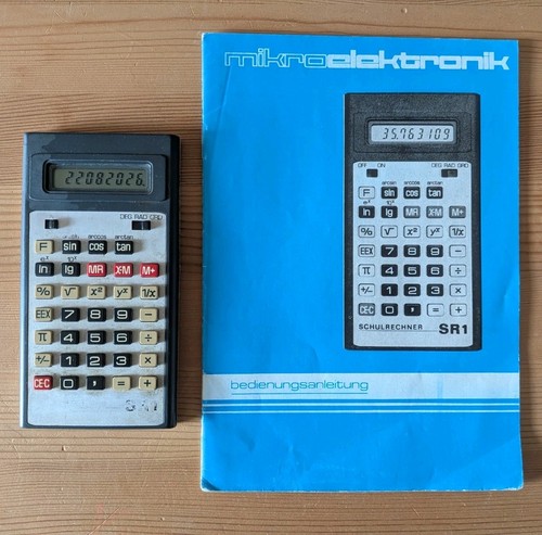 Ddr schultaschenrechner sr1 - ddr-schultaschenrechner,