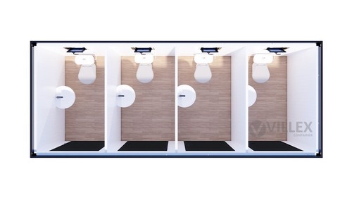 Sanitärcontainer kaufen 6 - -, 6,0