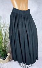 neu crinkle Alinie langer Rock