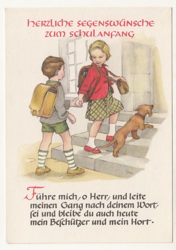 Dackel teckel dachshund - ak,