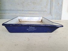 A4200 Emaille Schale | Email Schüssel | Wanne alt Waschbecken klein kobalt blau