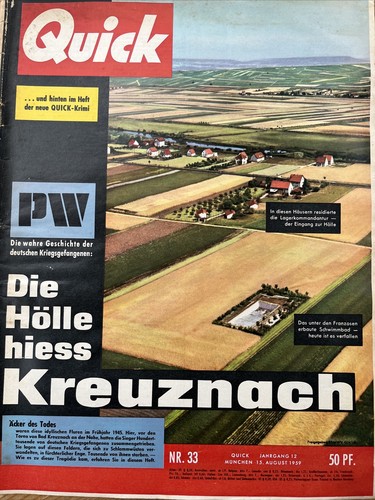 Zeitschriften quick 1959 - zeitschriften, 33/1959