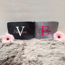 Personalisierte Kosmetik-Tasche mit Wunsch-Namen  Make-up Tasche/Beutel