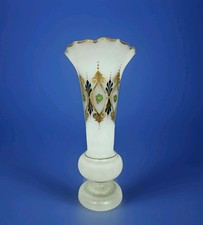 L0642 Glas Vase, bemaltes