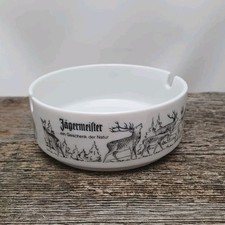 Jägermeister Aschenbecher Porzellan Retro Acher Vintage Kult Ø 11cm