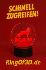 MAN LED Schild mit