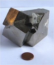 Deko Mineral Stufe Pyrit