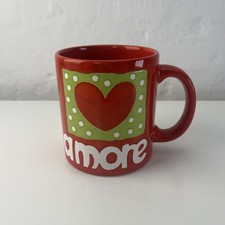 Waechtersbach Tasse Becher rot Herz amore