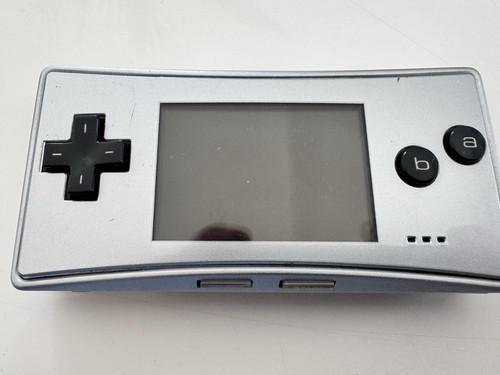 Nintendo game boy - game, silber