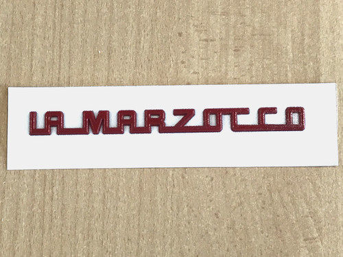 Marzocco echtes rotes - la,