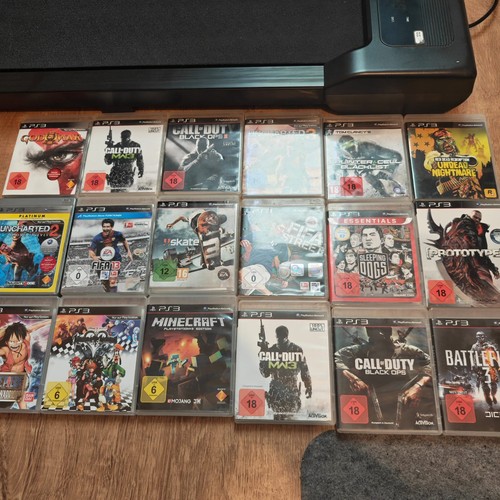17x ps3 spiele - ps3, sammlung