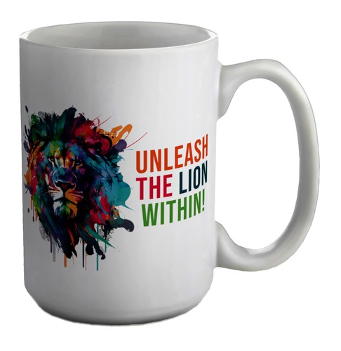 Unleash the lion within - lion, roar