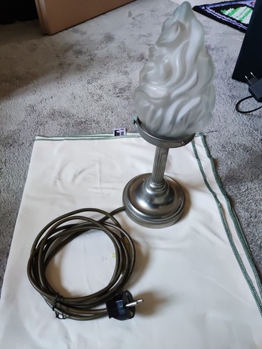 Art deco tischleuchte messing - art,