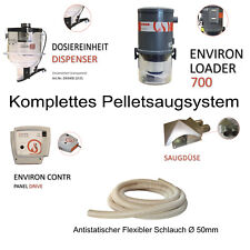 Pelletsaugsystem mit Saugturbine, Steuerung und Dosiereinheit , Pelletlader
