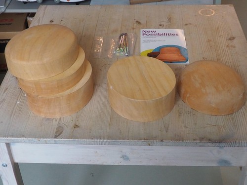 Hutform set aus holz von - hutform,