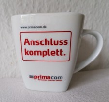 Tasse Primacom, gebraucht und sehr gut erhalten 