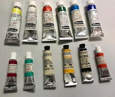 12 Schmincke Horadam Tuben 15 ml und 5 ml feinste Aquarellfarben