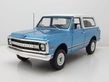 Chevrolet K5 Blazer 1970 blau weiß Modellauto 1:18 Acme