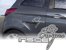 Auto Aufkleber Erdgas Tank